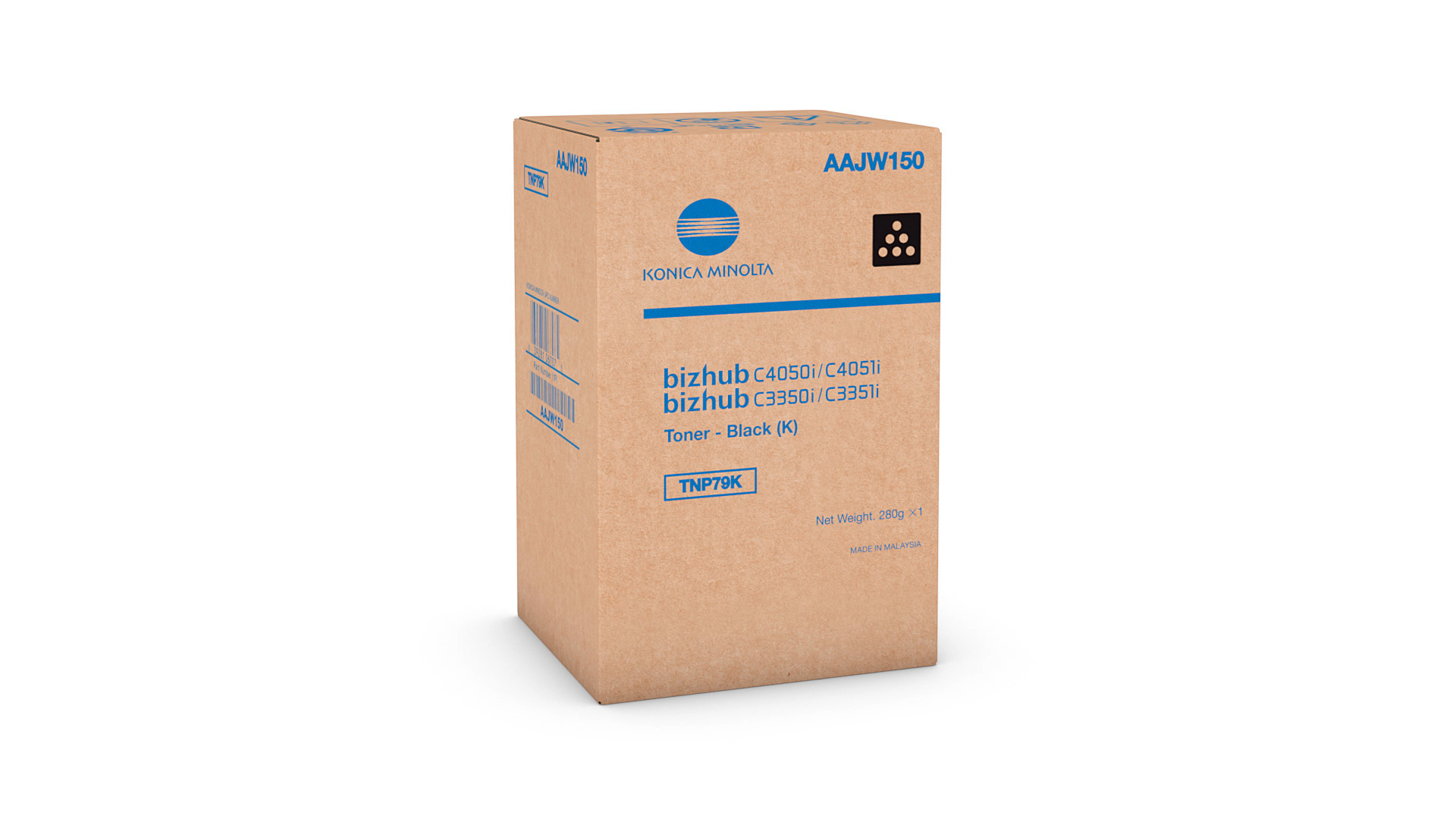 Toner Black for bizhub C3350i/C3351i/C4050i/C4051i - TNP79K